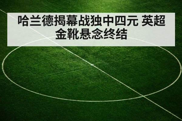 哈兰德揭幕战独中四元 英超金靴悬念终结